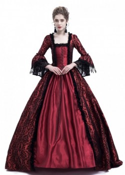 velvet victorian dress